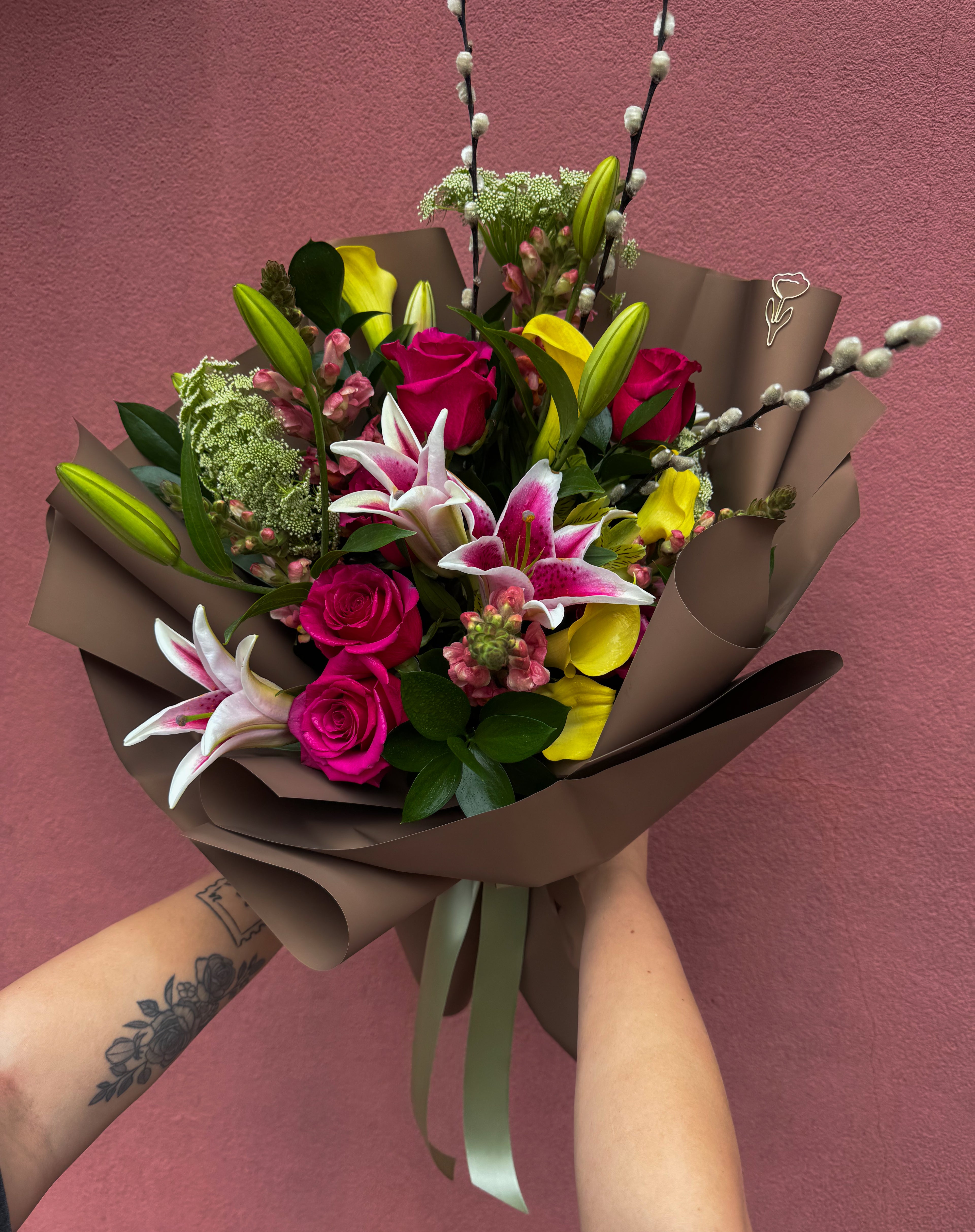 Designers Choice Wrapped Bouquet