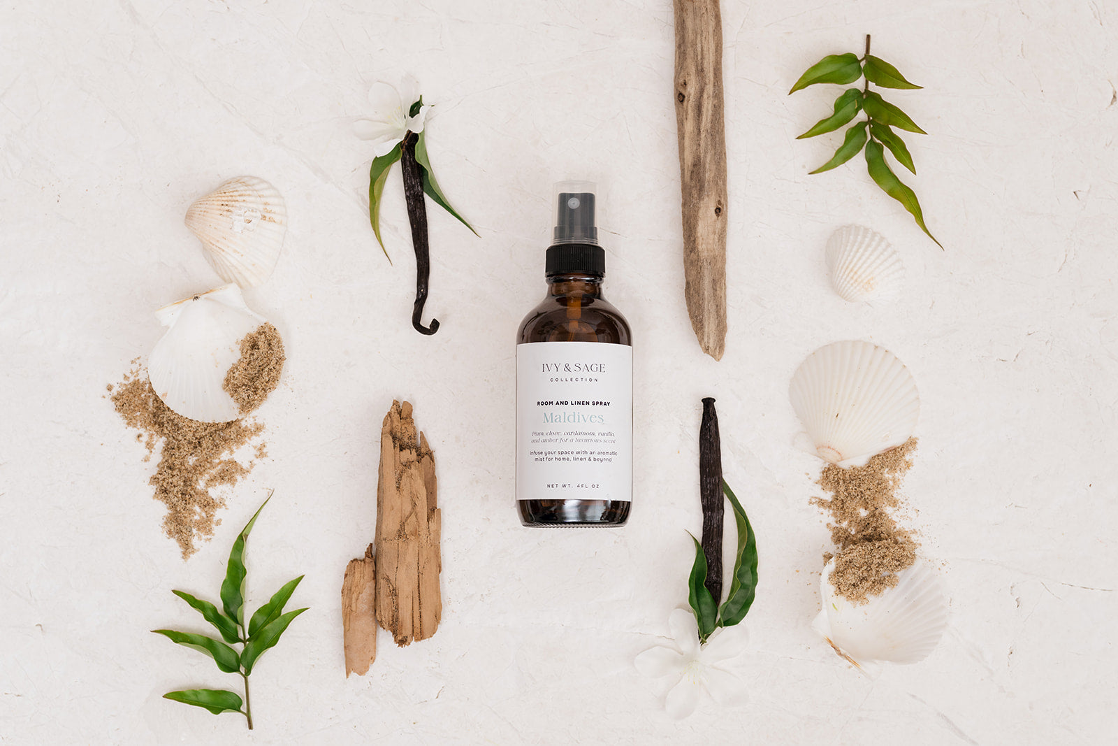 Room & Linen Spray - Maldives, Fresh with Plum and Vanilla